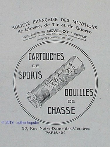 Publicite gevelot cartouches - publicite,