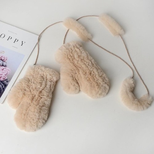 Femmes véritable lapin - femmes,