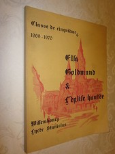 ALSACE: ELSA GOLDMUND & L'EGLISE HANTEE WISSEMBOURG 