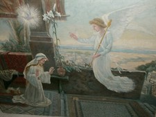 ANCIENNE HUILE SUR TOILE