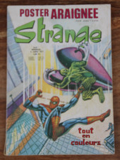 STRANGE N°91 - 5 juillet 1977 - MARVEL - SANS POSTER - IRON MAN, SPIDERMAN