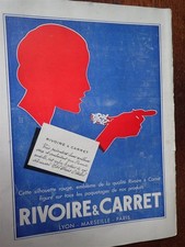 pâtes RIVOIRE & CARRET publicité papier FRANCE ILLUSTRATION 1946