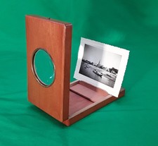 PETIT GRAPHOSCOPE EN BOIS DE VOYAGE