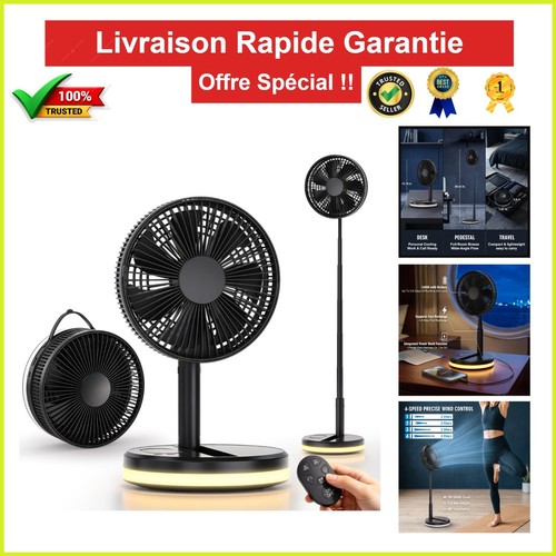 Ventilateur sur pied oscillant - sur,
