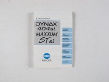 Minolta DYNAX 404 si Maxxum ST si / Mode d'emploi (Me53)
