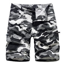 Hommes Cargo Short Camouflage
