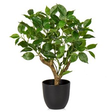 Ficus artificiel vert de 43 cm