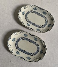 2 Raviers  Ancien  Faience De