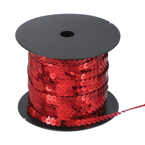 Ruban sequins plats ronds - plats,