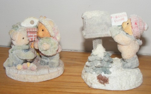Holiday bear figures - figures,