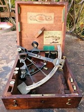 Ancien sextant Emmanuel Malacrida instrument marine et géodésie compas Hurlimann