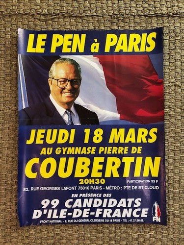 Affiche front national le - affiche,