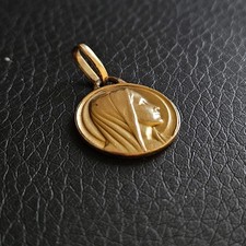 Médaille vierge Marie plaqué