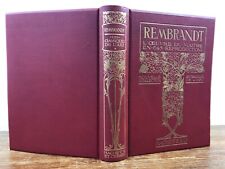 REMBRANDT L'Oeuvre du Maitre Ed. HACHETTE Classiques de l'Art (vers 1910)