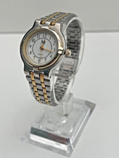 Montre femme LIP Classics bicolore acier doré quartz vintage non testée