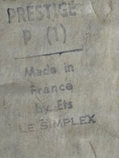 VINTAGE NOS SIMPLEX PRESTIGE