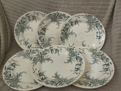 Assiettes plates modèle - 6,