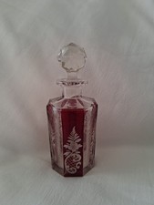 Petit flacon cristal ancien - flacon,