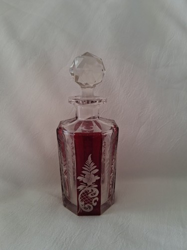 Petit flacon cristal - en, ancien