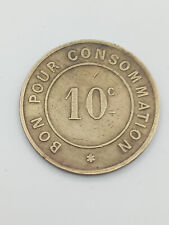 jeton de necessité  10c bon pour consommer