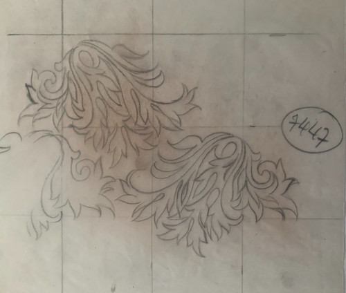 Dessin original motif - original, de