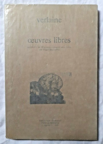Oeuvres libres verlaine - de,