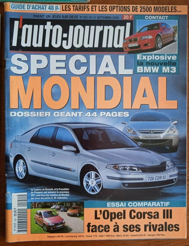 Revue auto journal 551 - revue,