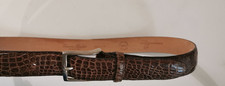 CROCODILE  CEINTURE/ BELT  HOMME ( ITALY)