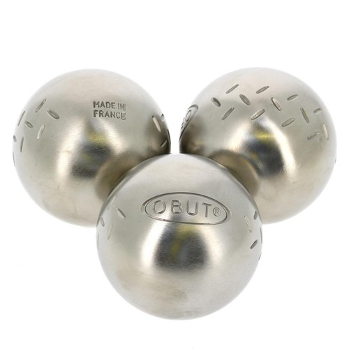 Boules pétanque obut inox - boules,