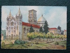 CPA Angoulème Illustrateur Barday - Cathédrale st pierre