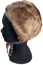 Toque Femme Vintage Fourrure