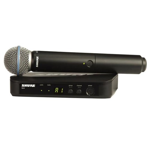 Shure blx24 pg58 - shure, handheld