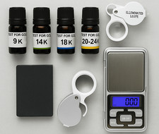 Kit test or 9K 14K 18K 24K +