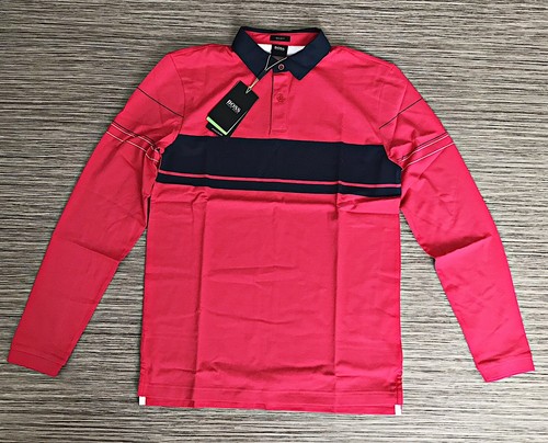 Polo manches longues hugo boss - longues,