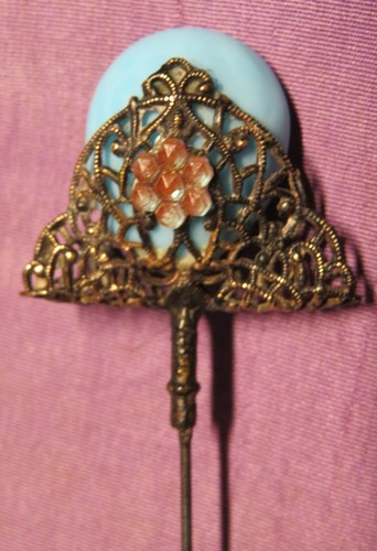 Epingle chapeau ancienne - chapeau,