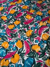 Tissu coton façon tissé vintage   larg 140 cm x H 200 cm réf B82