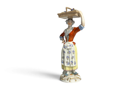 Meissen porcelaine polychrome - meissen,,