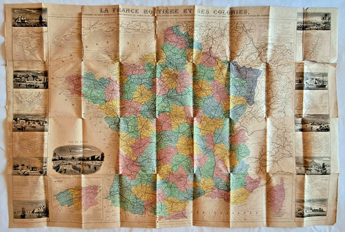Carte routière france - carte,