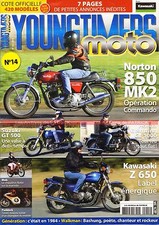 YOUNGTIMERS MOTO 14 NORTON 850 MK2 HONDA GL 1000 SUZUKI GT 500 KAWASAKI KZ 650