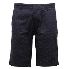 7809V bermuda uomo SELECTED HOMME HERITAGE blue cotton short pant man