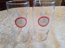 Lot de 2 Verres à bière  Champigneulles *REINES DES BIERES* 25 cl