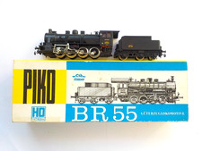 Locomotive Vapeur Piko BR 55 SNCF Type 040 D 90 Tender Fonctionnelle Réf 516316