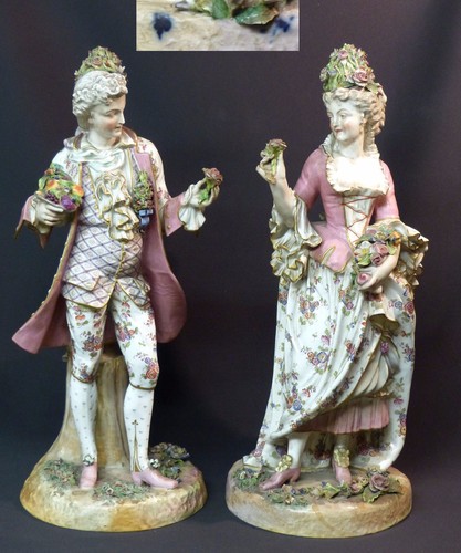 18èm porcelaine groupe - aa,
