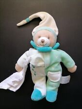 doudou ours Vert mouchoir Doudou et compagnie  état neuf