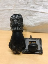 heurtoir de porte main fonte 