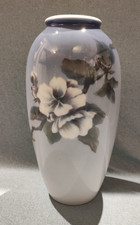 Vase royal Copenhague porcelaine Fleurs Bleue