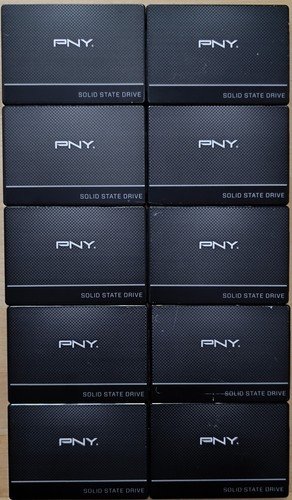 Lot 10x ssd pny - lot,
