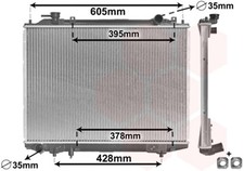 VAN WEZEL Radiateur De Moteur