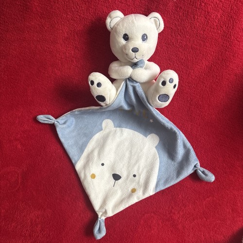 Doudou ours blanc - 🇫🇷,