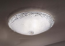 Plafonnier Classique Verre